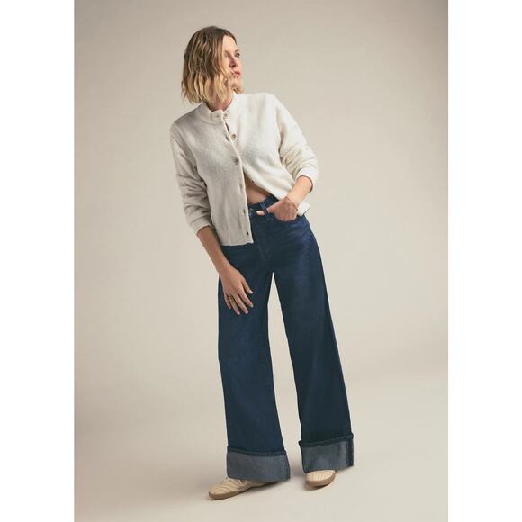 Favorite Daughter Dark Blue Flare Jeans - Picture 4 of 15